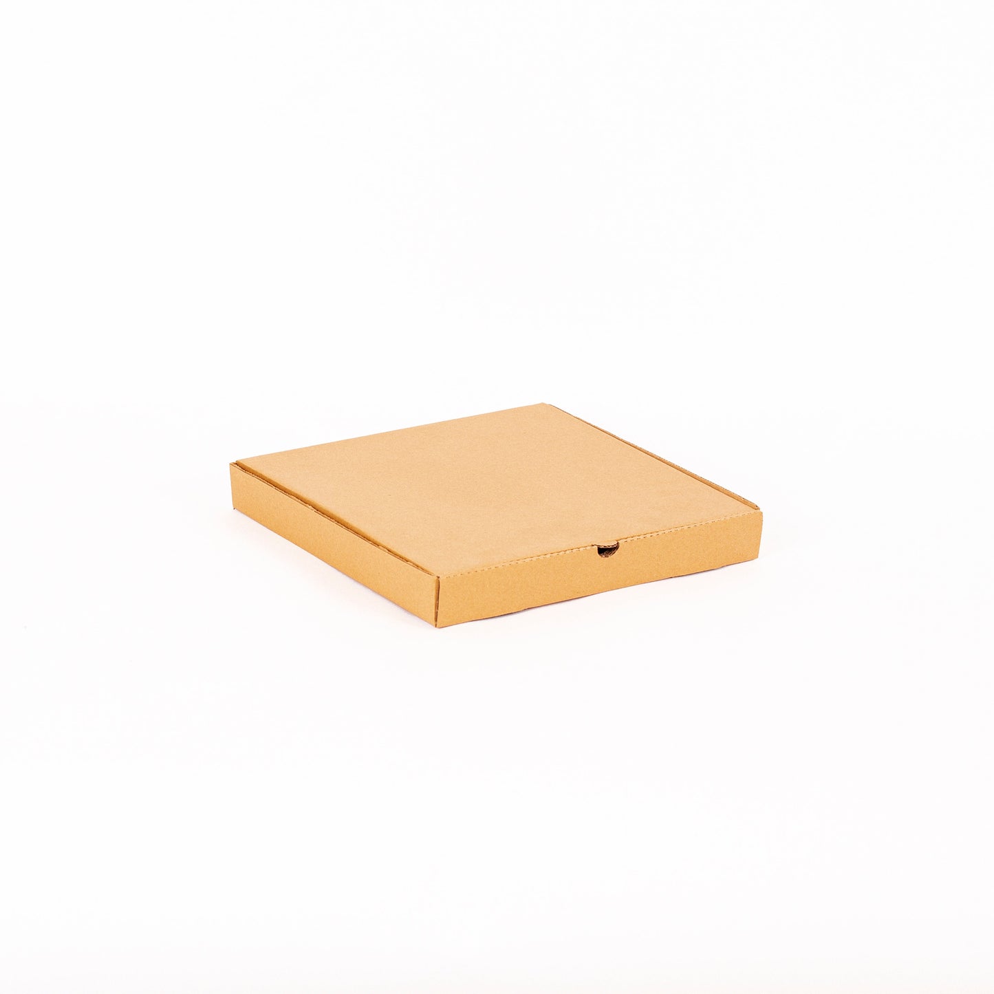 Omapack - Pizza Kutusu 28 x 28 x 4 Küçük Boy Kahverengi 50 adet Baskısız - Gıda Güvenli & Hijyenik