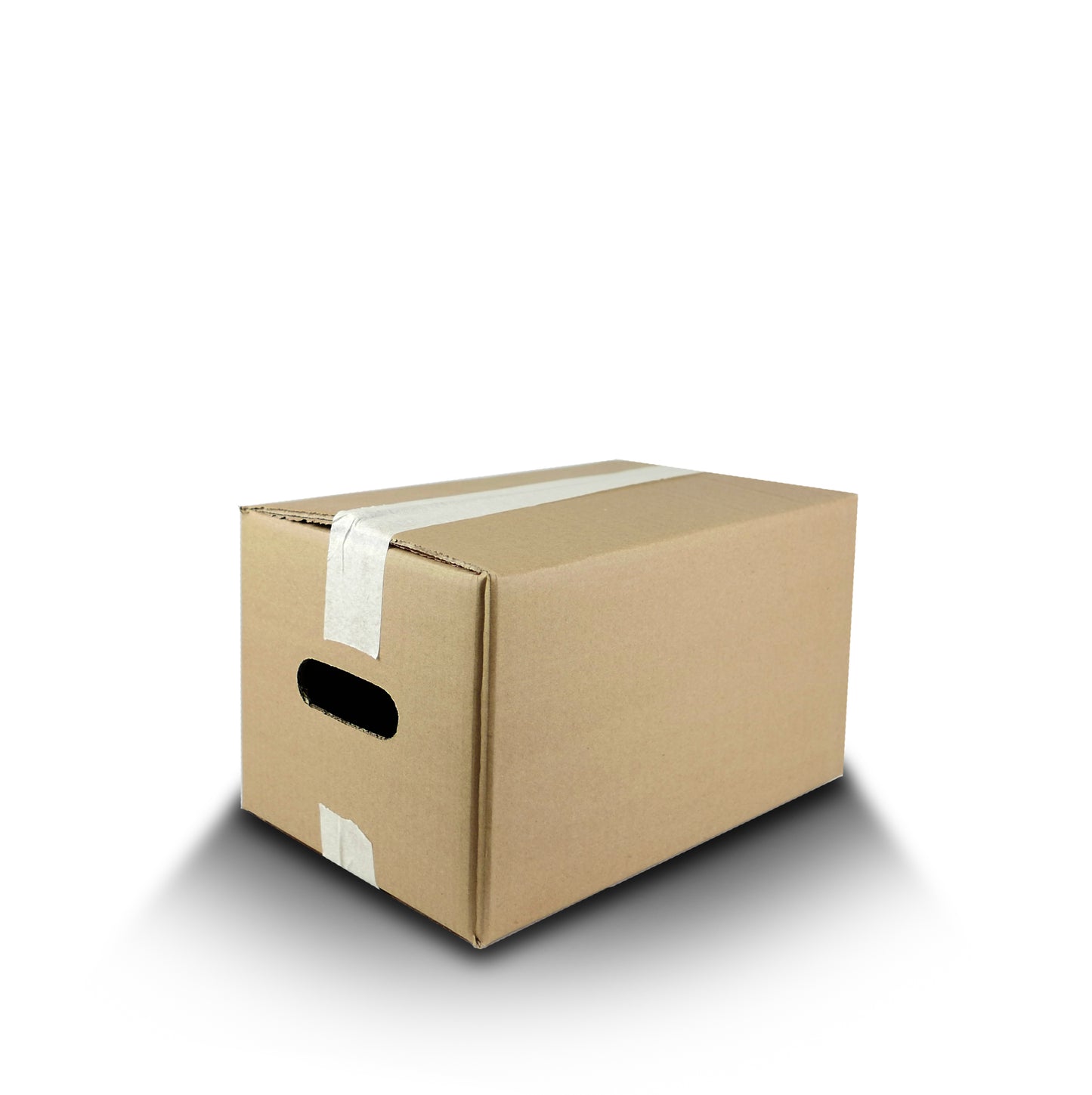 Omapack - El Tutmalı Taşıma Kolisi 35,5 x 39,5 x 13 Kahverengi 100 Adet