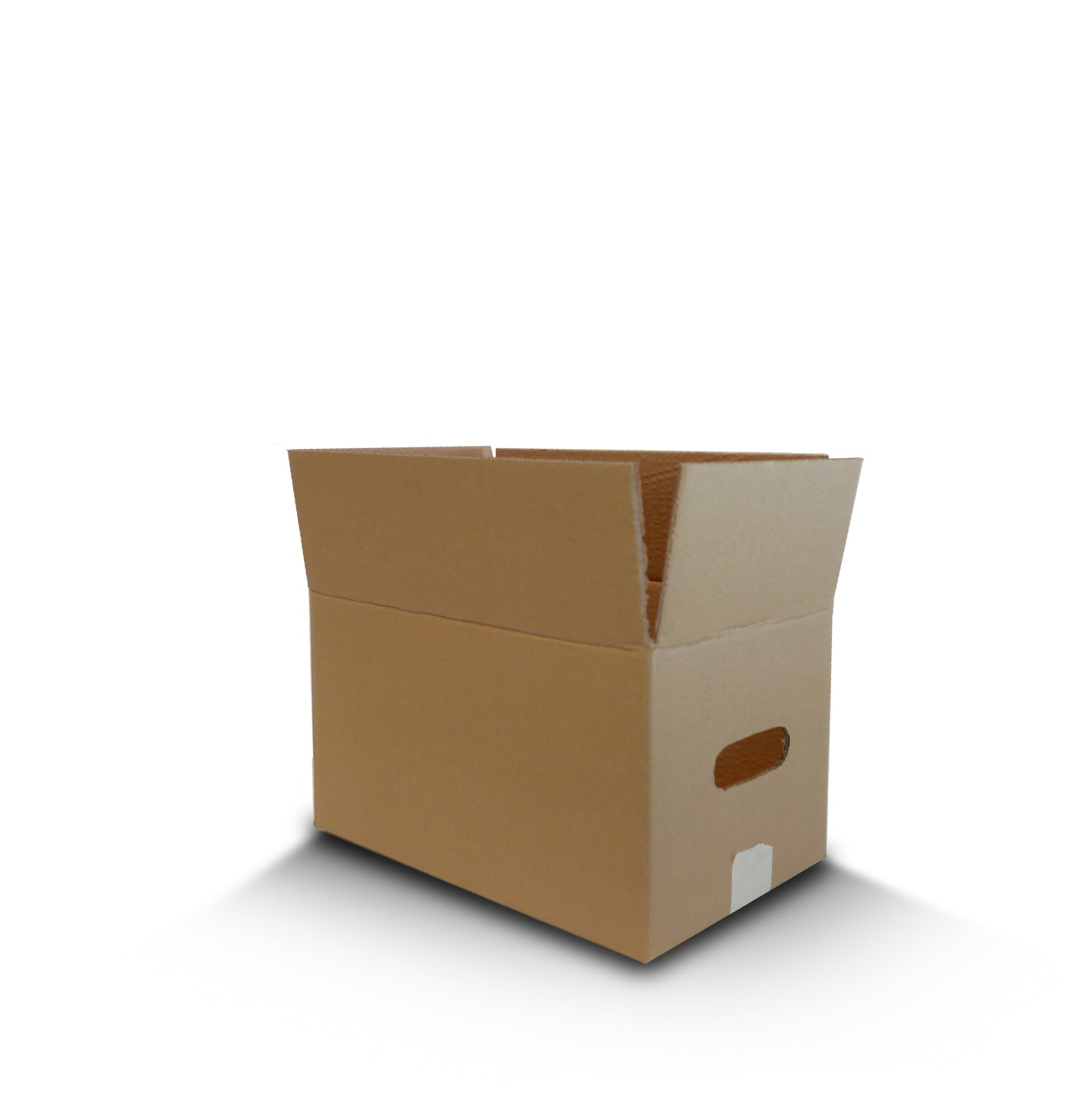 Omapack - El Tutmalı Taşıma Kolisi 35,5 x 39,5 x 13 Kahverengi 50 Adet - E-Ticaret & Kargo İçin İdeal