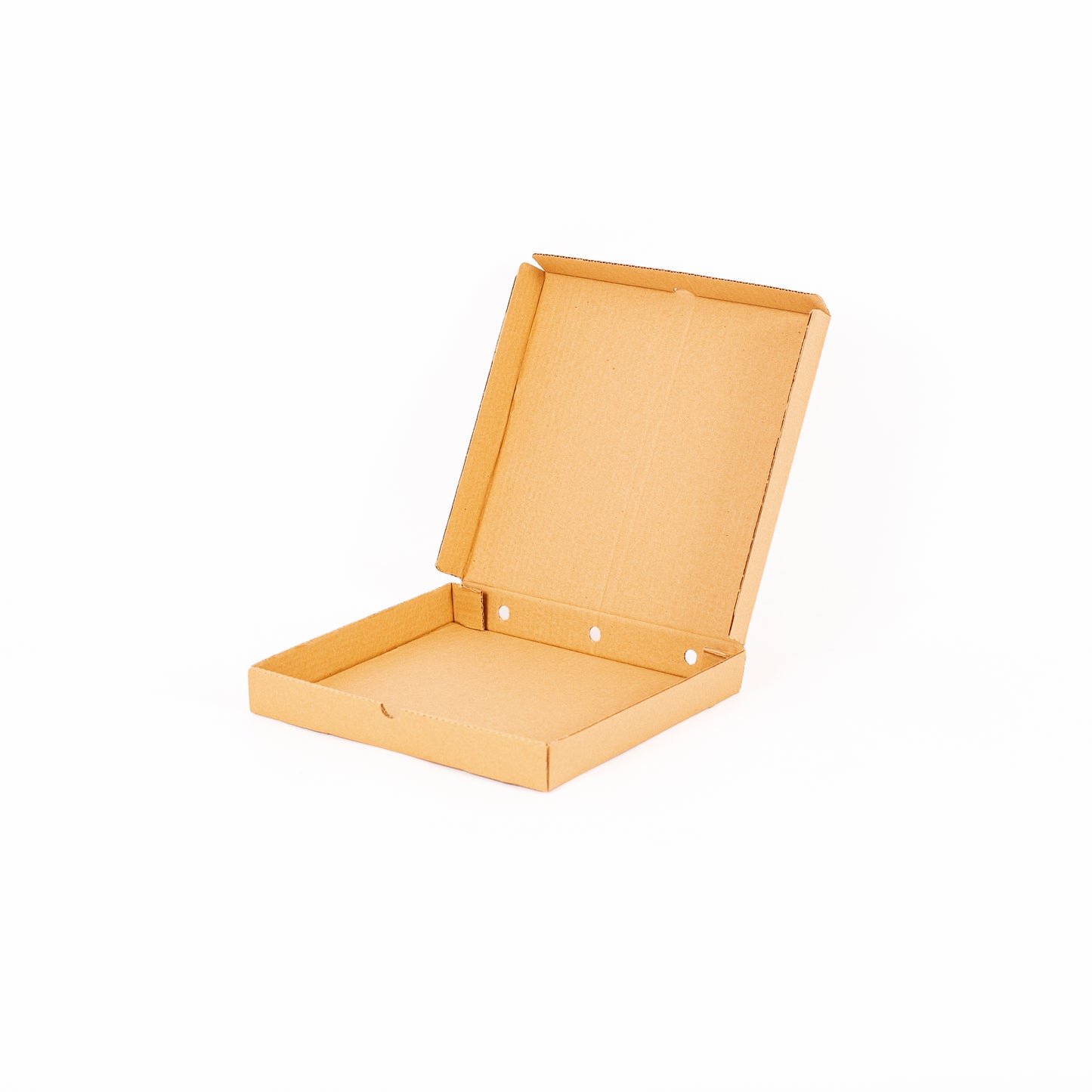 Omapack - Pizza kutusu 49,5 x 49,5 x 5 cm Kahverengi 100 Adet Baskısız